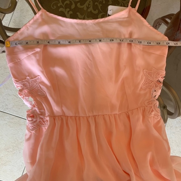 Charming Charlie Blush Dress Size Small - Picture 6 of 10